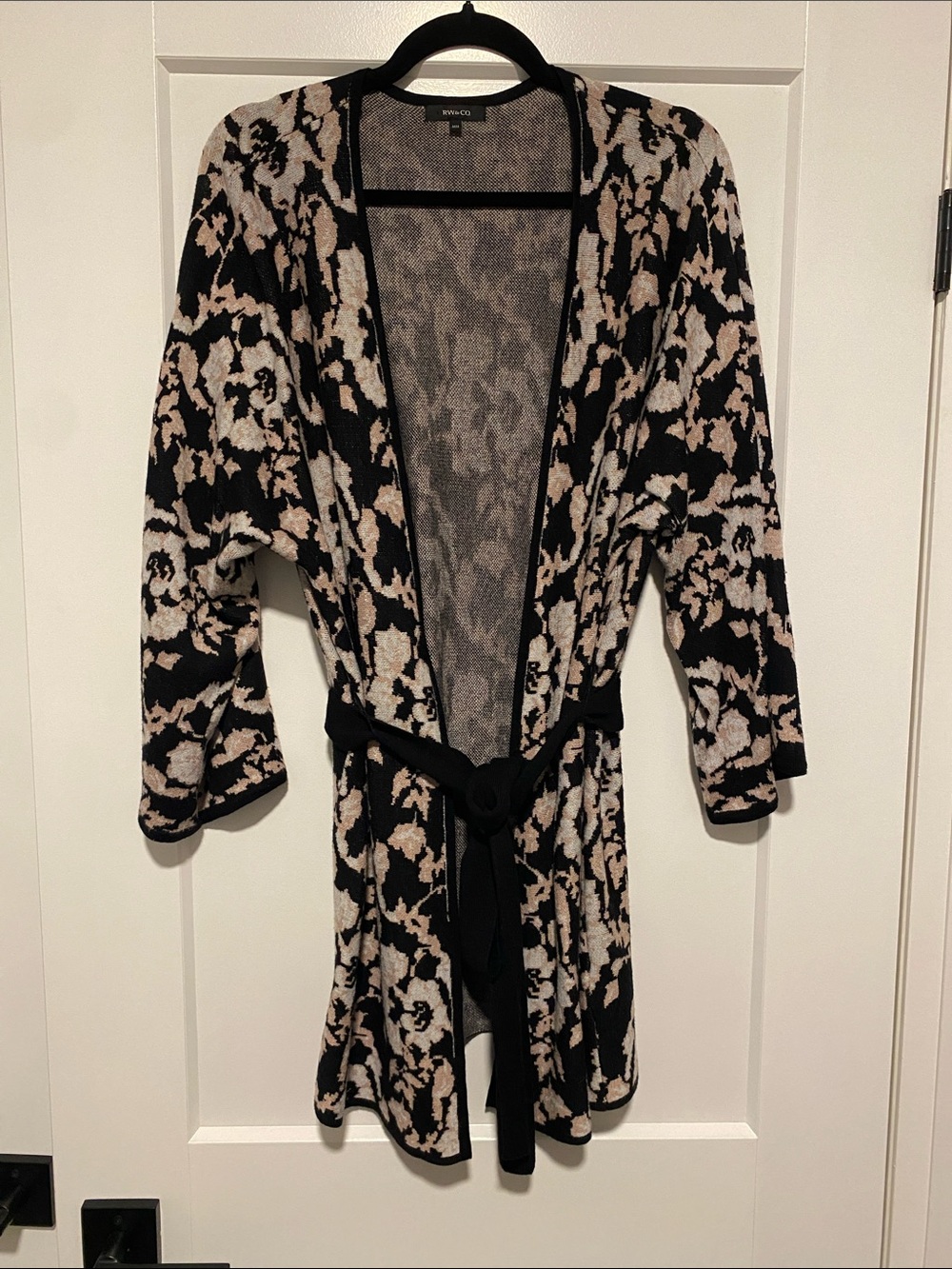 RW&CO Floral Cardigan